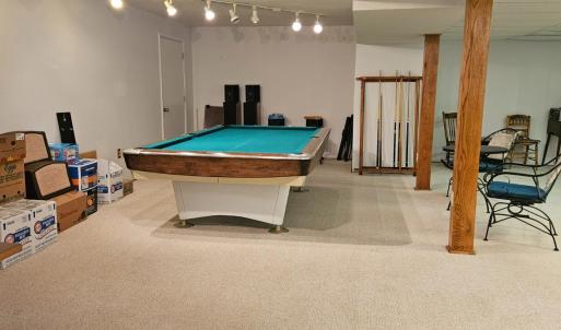 Huge recreation room -pool table has been removed