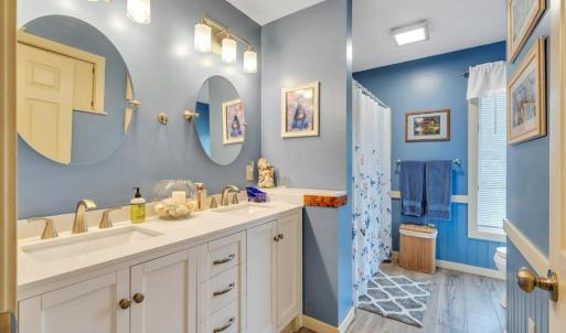 Remodeled full bathroom