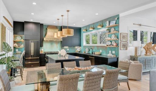 “All exterior furnishings included with the home are from Restoration Hardware, complementing the residence’s elevated design. The great room features premium Eilersen sofas, valued at approximately $16,000, offering both exceptional comfort and style. This property is truly turnkey and thoughtfully curated for high-end rental use, with all-new mattresses, pillows, and bedding throughout—each protected with encasements to ensure quality, cleanliness, and peace of mind for every guest.”