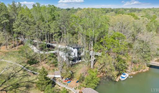 Tucked away in a private uncluttered cove perfect for floating and family fun! The brand new contemporary dock will be completed by spring! Renderings are available to serious buyers!