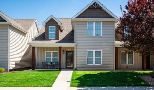 Similar to photo same unit without trees in front.