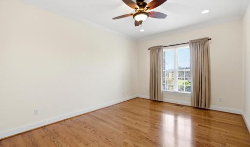 Main level office that can be used as 5th bedroom