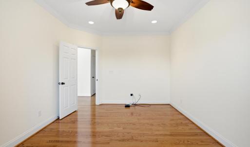 Main level office that can be used as 5th bedroom