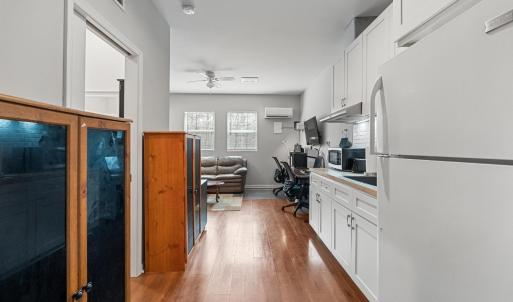 Office with kitchenette and full bathroom