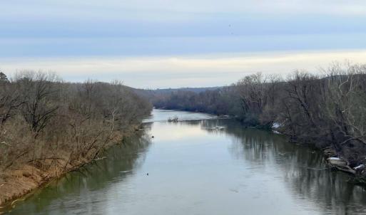 Driving to the property you will cross a bridge over the river!