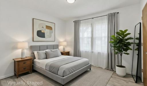 Secondary Bedroom  - Virtually Staged