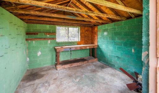 Outside storage building