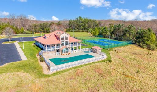 Pickleball and tennis Courts. Outdoor pool (still covered)