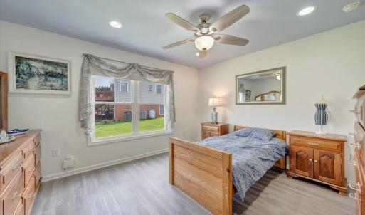 Bedroom in the addition