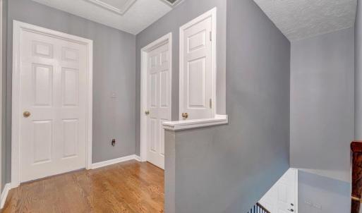 Second floor hall area