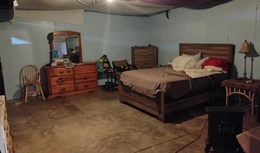 BEDROOM AREA IN BASEMENT