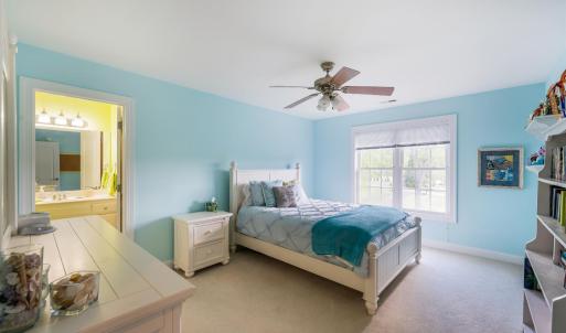 Large bedroom with private bath and walk in closet