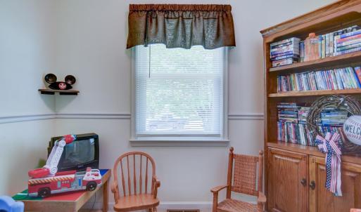 Extended area for additional bedroom space in bedroom #3