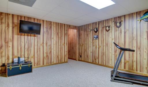 The start of additional family space, man cave, hunting trophy areas, game room, workout space - lots of optinos.