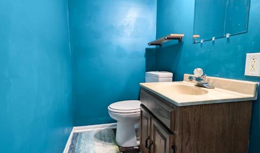 Below Grade - Half Bathroom