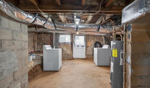 Walk out basement with abundance storage.