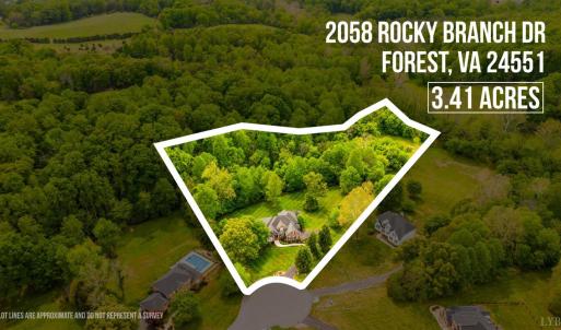 Photo #3 of 2058 Rocky Branch Drive, Forest, VA 3.4 acres