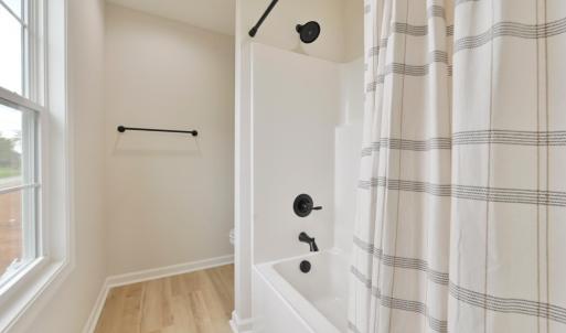 2nd full bathroom, with double vanity, located upstairs