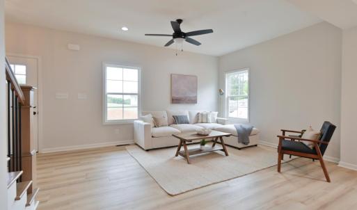 Open concept floor plan on main level