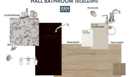 Hall Bathroom Design Selections