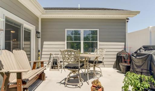 Exterior Patio with upgraded Privacy Fence