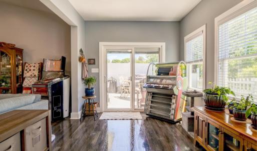 Sunroom and Door to the Outdoor Patio