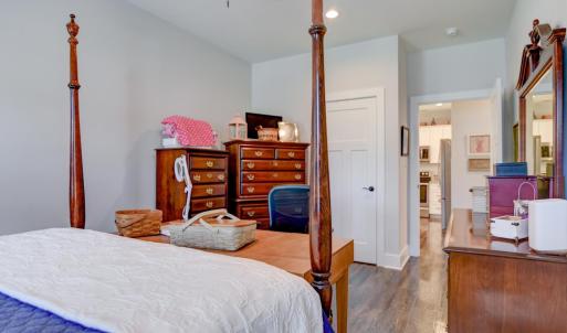 Bedroom - picture towards entry door.