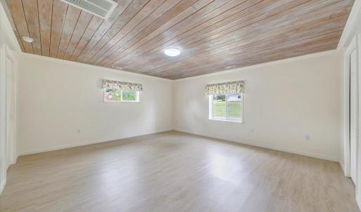 Bedroom 4 is the primary bedroom for the in-law apartment
