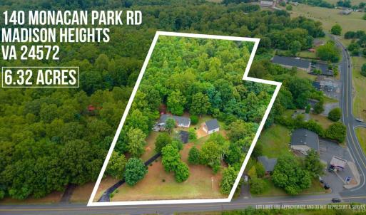 Photo #2 of 140 Monacan Park Road, Madison Heights, VA 6.3 acres