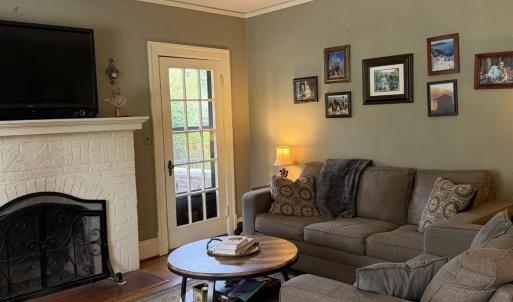 Living Room with access to side covered porch.