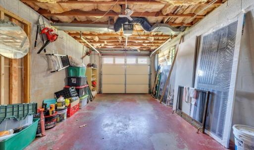 One car attached garage!