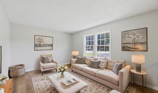 Upstairs Living Room (shown virtually staged).