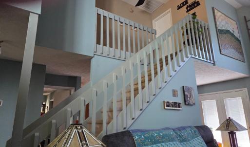 Stairs to second floor