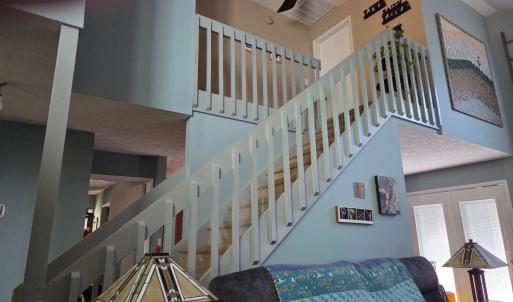 Stairs to second floor