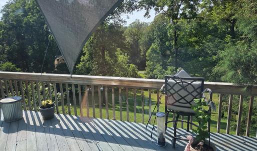 First floor deck