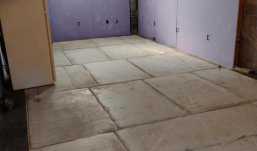 UNFINISHED BASEMENT