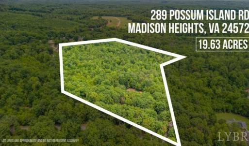 Photo #3 of 289 Possum Island Rd, Madison Heights, VA 19.6 acres