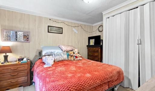 Unit B - Bedroom - pictured altered to remove personal belongings
