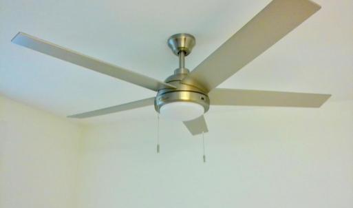 Lighting and fans are all excellent quality with a sleek modern look.