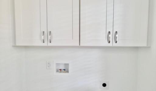 Laundry room with ample storage