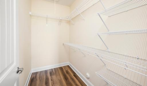 Walk in Closet in the Primary Bedroom