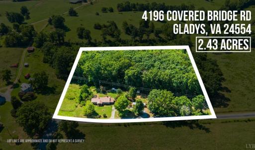 Photo #4 of 4196 Covered Bridge Rd, Gladys, VA 2.4 acres