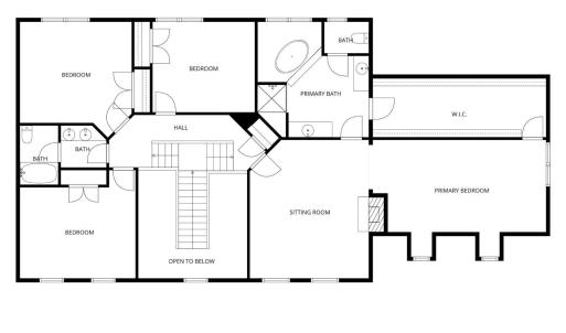 Upper Level Floor Plan