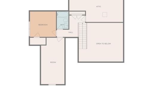 Floorplan is missing the walk-in closet in the bedroom over the garage.