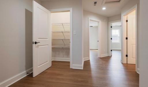 Storage closet, located upstairs