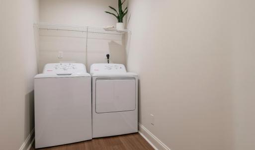 Laundry room, washer and dryer included