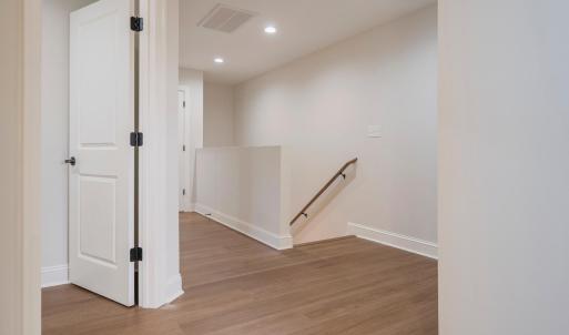 Lots of storage upstairs- with 3 bedrooms, 2 full bathrooms, laundry room and storage closets.