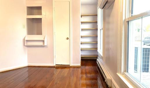 3RD BEDROOM, BUILT IN SHELVING- UPSTAIRS