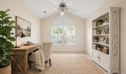 Virtually staged office/flex room/guestroom