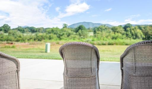 Beautiful outdoor views from the patio in back